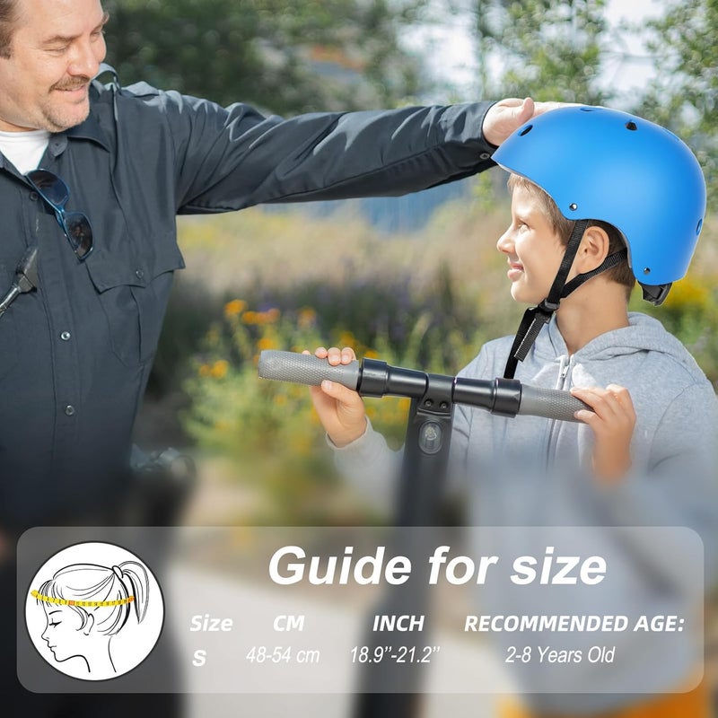 67i Kids Bike Helmet Toddler Helmets for Ages 3-8 Years Old Girls Boys Kid Adjustable Skateboard Bicycle Helmets Multi-Sport Ventilation Skateboarding Cycling Scooter Roller Skate Helmet - Image 4